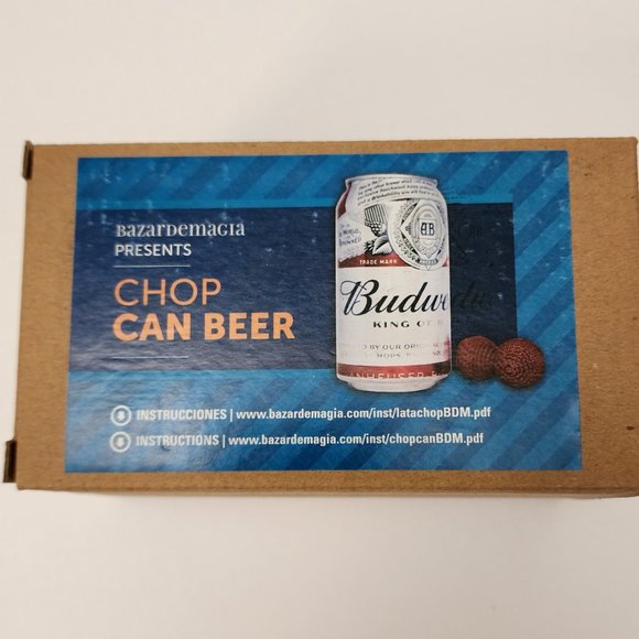 Beer Chop Can Standard Size (Gimmicks and Online Instructions) by Bazar de Magia - Picture 5 of 8